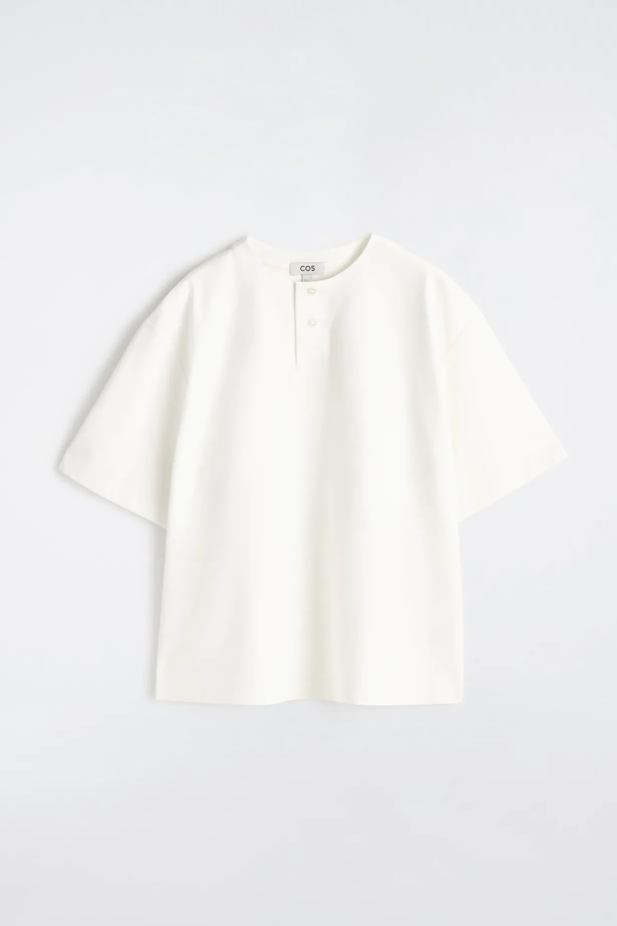 HENLEY-T-SHIRT AUS BAUMWOLLJERSEY