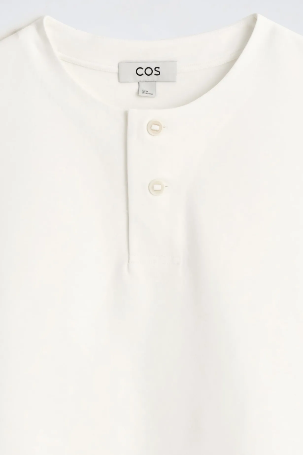 HENLEY-T-SHIRT AUS BAUMWOLLJERSEY
