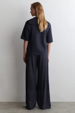 HOSE AUS MODAL MIT WEITEM BEIN