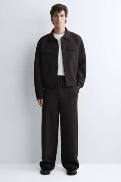 HOSE AUS SCUBA MIT GERADEM BEIN