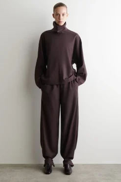 HOSE AUS WOLLFLANELL
