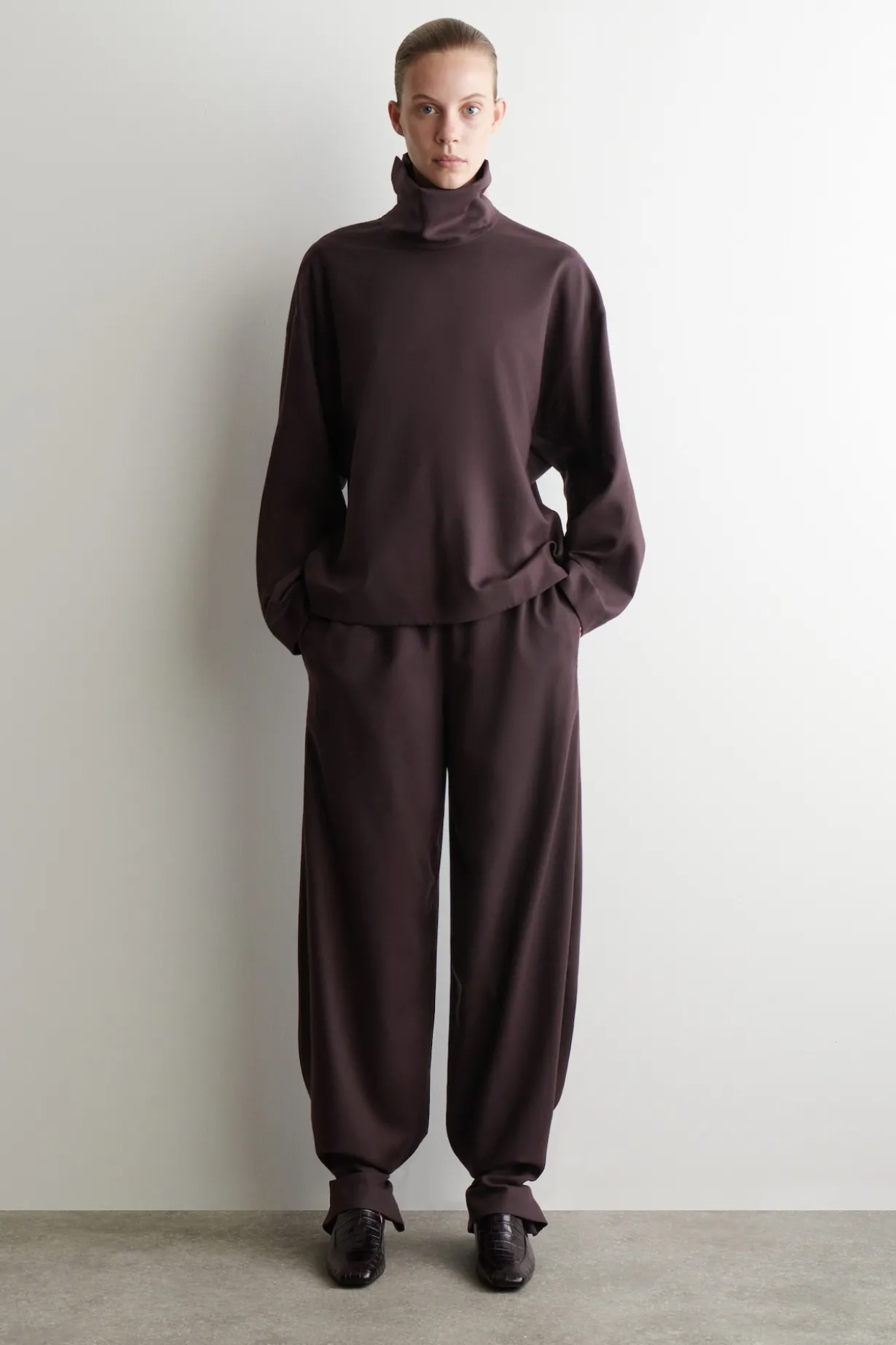 HOSE AUS WOLLFLANELL