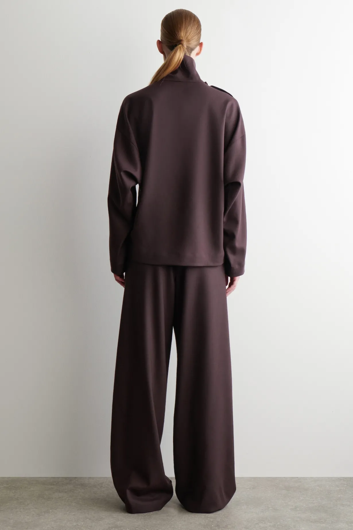 HOSE AUS WOLLFLANELL