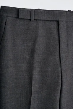 HOSE AUS WOLL-MIX MIT GERADEM BEIN