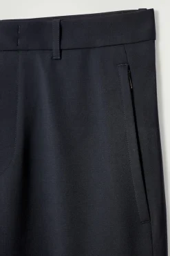 HOSE AUS WOLL-MIX MIT GERADEM BEIN