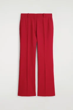 HOSE AUS WOLL-MIX MIT GERADEM BEIN