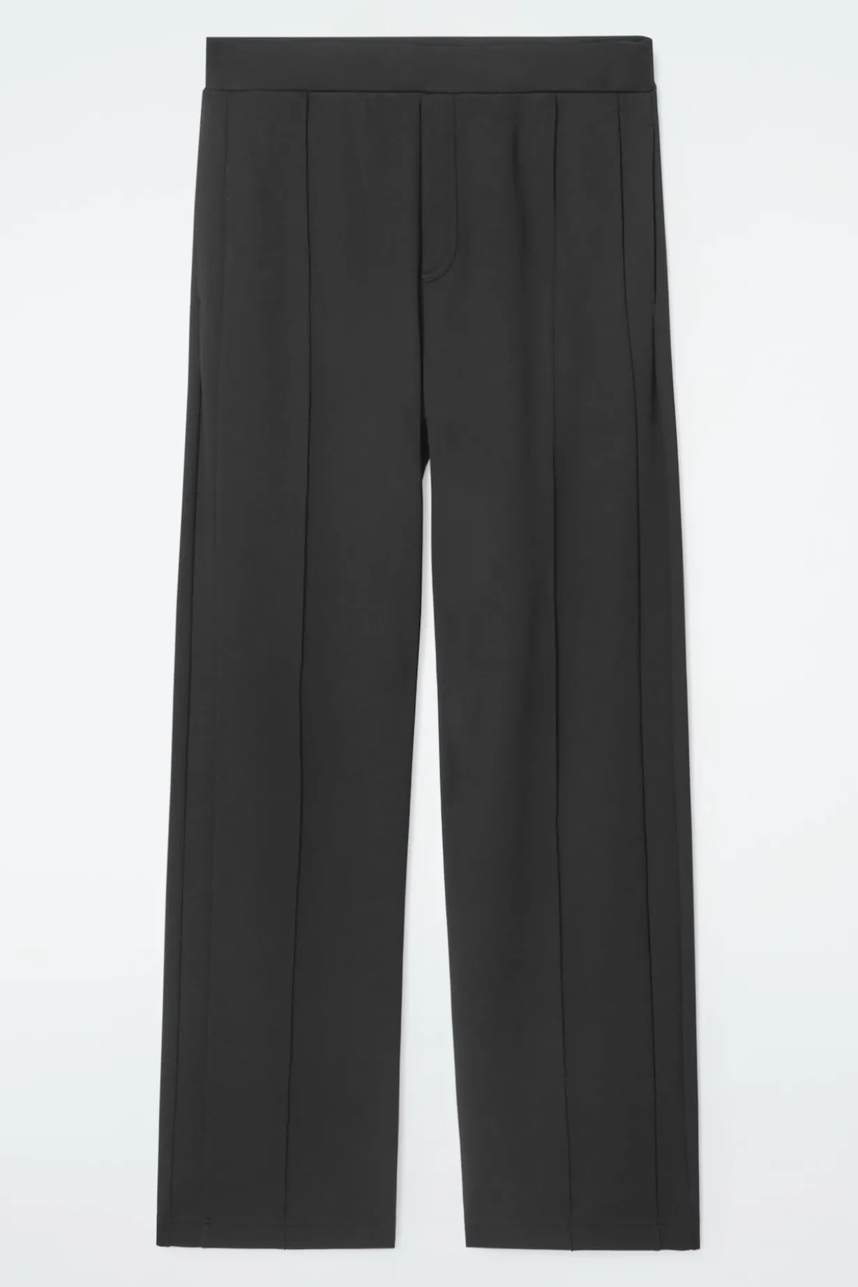 HOSE MIT GERADEM BEIN UND BIESEN