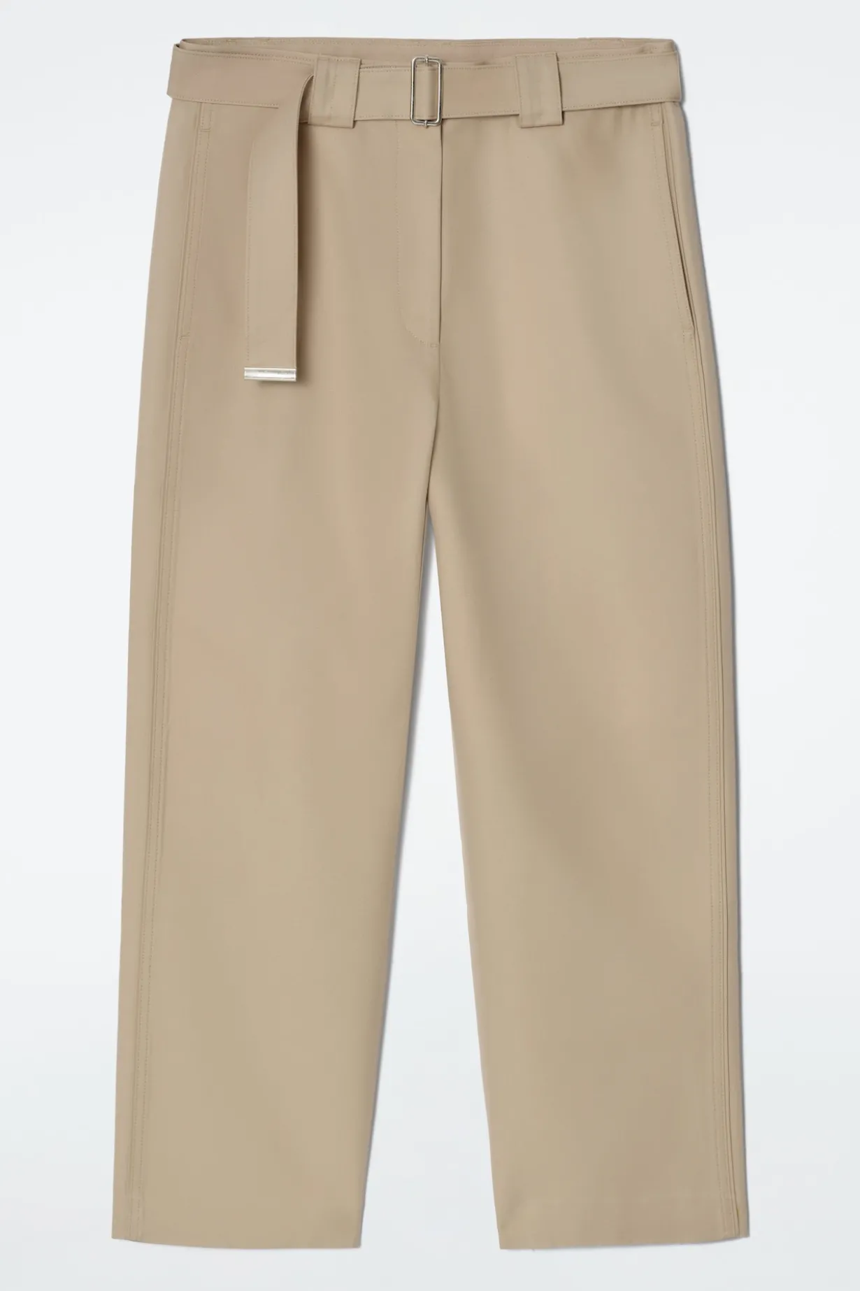 HOSE MIT GÜRTEL UND SCHMALEM BEIN