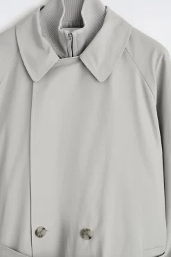 2-IN-1 WASSERABWEISENDER TRENCHCOAT