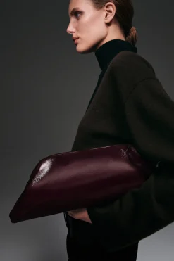 INGOT CLUTCH - LEDER