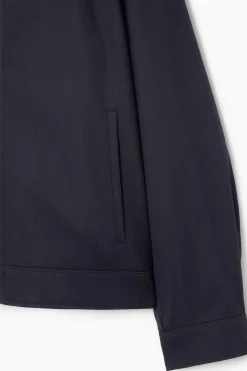 JACKE AUS BAUMWOLLE MIT KRAGEN