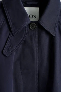 JACKE IN A-LINIE AUS BAUMWOLL-TWILL
