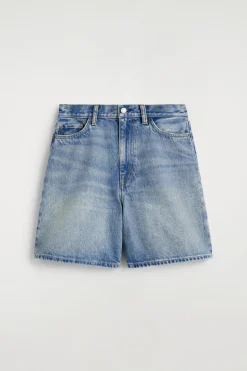 JEANSSHORTS MIT HOHEM BUND