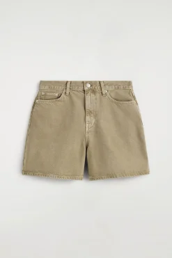 JEANSSHORTS MIT HOHEM BUND