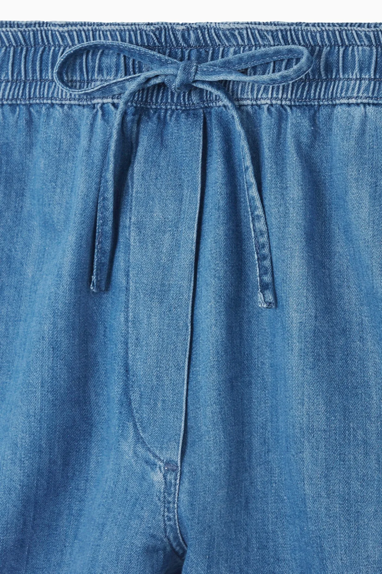 JEANSSHORTS MIT KORDELZUGBUND