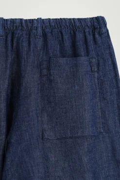 JEANSSHORTS MIT KORDELZUGBUND