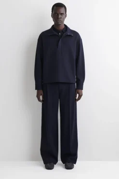 JERSEYHOSE MIT OVERSIZED-PASSFORM UND WEITEM BEIN