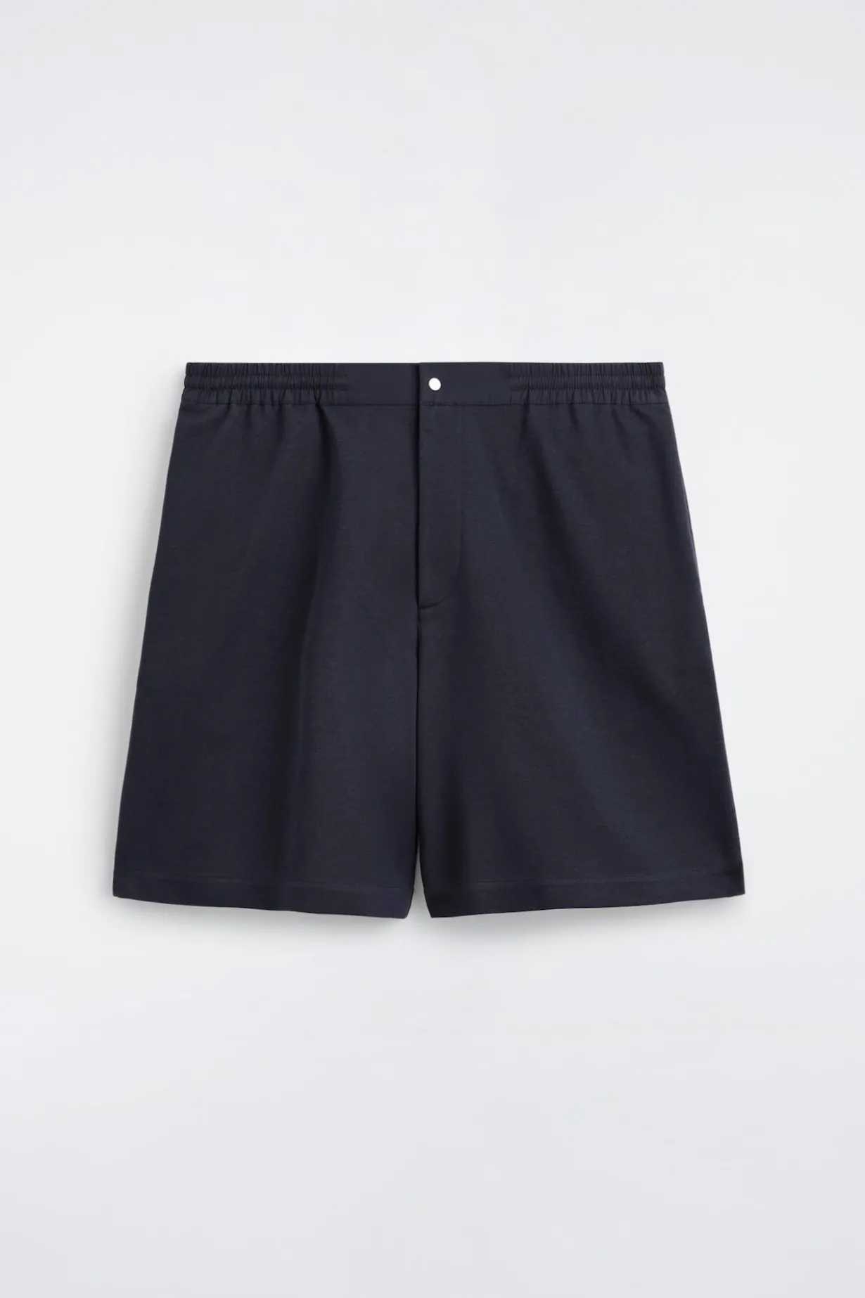 JERSEY-SHORTS MIT EINSÄTZEN UND ELASTISCHEM BUND