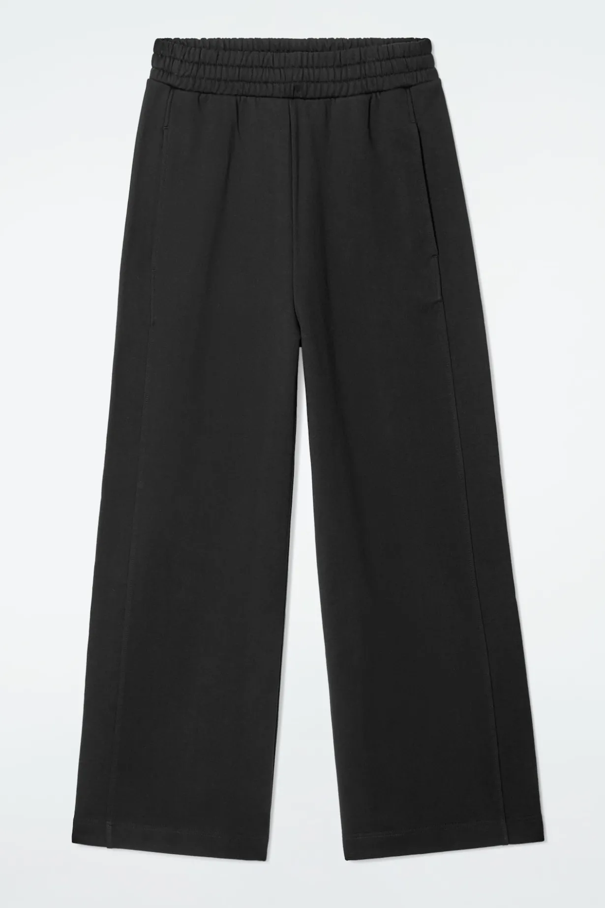 JOGGINGHOSE AUS JERSEY MIT WEITEM BEIN