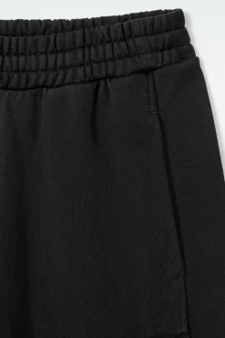 JOGGINGHOSE AUS JERSEY MIT WEITEM BEIN