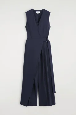 JUMPSUIT MIT WICKELFRONT