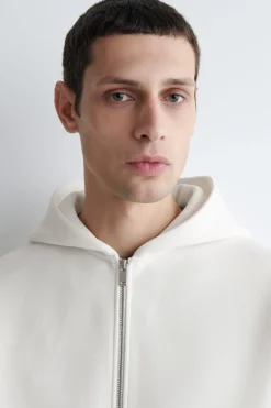 KAPUZENJACKE AUS BAUMWOLL-PIQUÉ