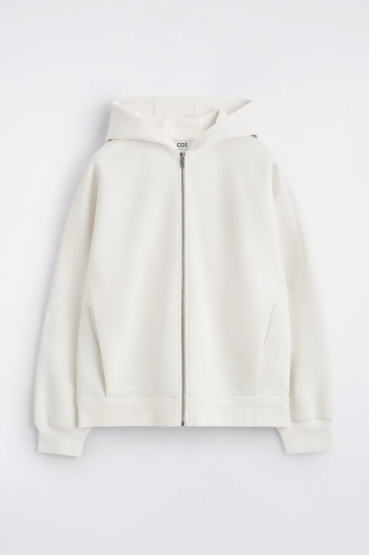 KAPUZENJACKE AUS BAUMWOLL-PIQUÉ