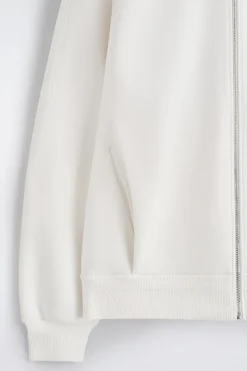 KAPUZENJACKE AUS BAUMWOLL-PIQUÉ
