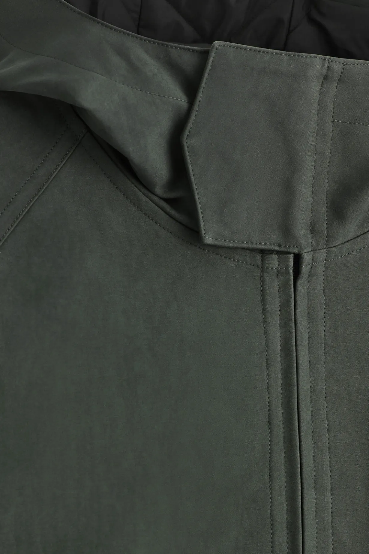 KAPUZENJACKE AUS TECHNISCHER BAUMWOLLE