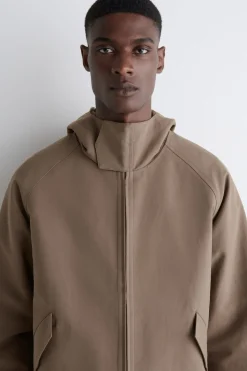 KAPUZENJACKE AUS TECHNISCHER BAUMWOLLE