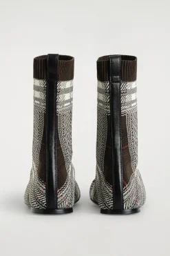 KARIERTE SOCK BOOTS