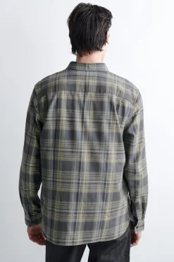 KARIERTES HEMD AUS BAUMWOLL-TWILL