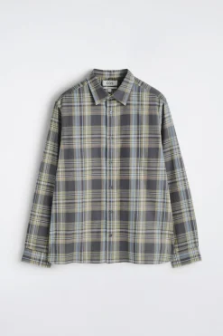 KARIERTES HEMD AUS BAUMWOLL-TWILL