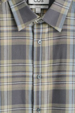 KARIERTES HEMD AUS BAUMWOLL-TWILL