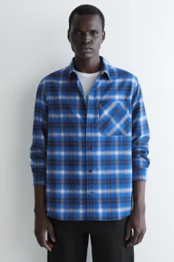 KARIERTES HEMD AUS WOLLMISCHUNG