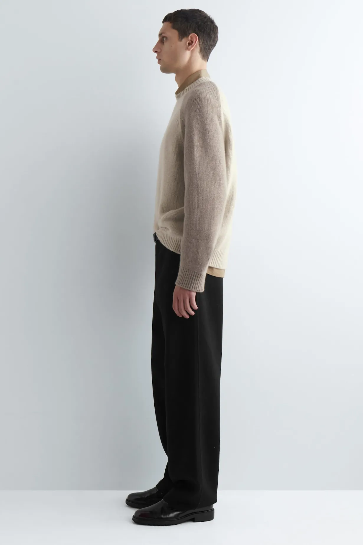 KASCHMIR-PULLOVER MIT COLOUR-BLOCK-DESIGN