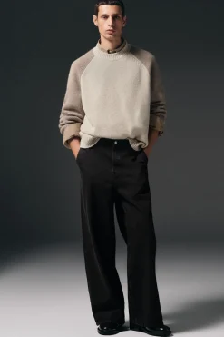 KASCHMIR-PULLOVER MIT COLOUR-BLOCK-DESIGN