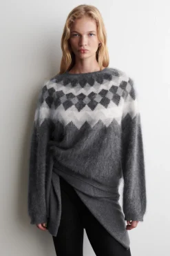 KASCHMIRPULLOVER MIT FAIR-ISLE-MUSTER