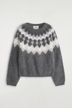 KASCHMIRPULLOVER MIT FAIR-ISLE-MUSTER