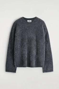 KASCHMIRPULLOVER MIT RUNDHALSAUSSCHNITT