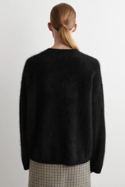 KASCHMIRPULLOVER MIT RUNDHALSAUSSCHNITT