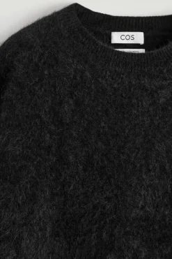 KASCHMIRPULLOVER MIT RUNDHALSAUSSCHNITT