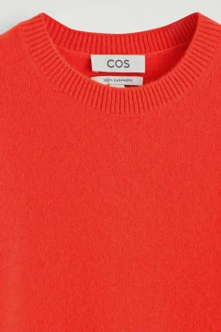 KASCHMIRPULLOVER MIT RUNDHALSAUSSCHNITT