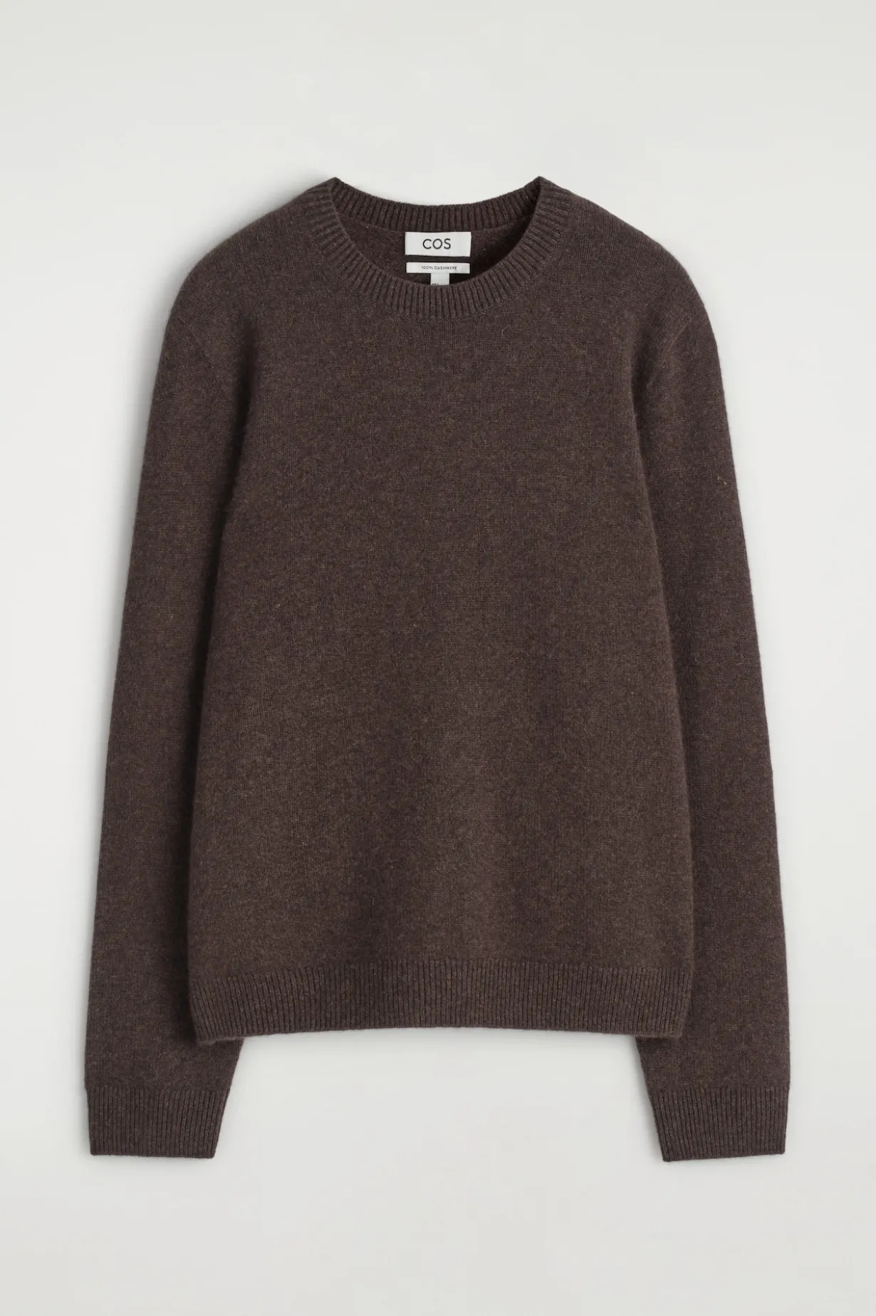 KASCHMIRPULLOVER MIT RUNDHALSAUSSCHNITT