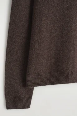 KASCHMIRPULLOVER MIT RUNDHALSAUSSCHNITT