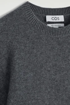 KASCHMIRPULLOVER MIT RUNDHALSAUSSCHNITT