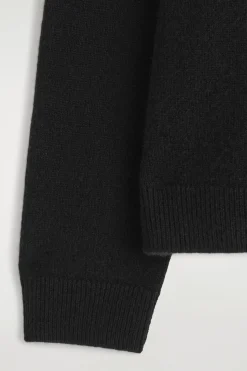 KASCHMIRPULLOVER MIT RUNDHALSAUSSCHNITT