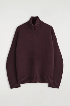 KASCHMIRPULLOVER MIT STEHKRAGEN