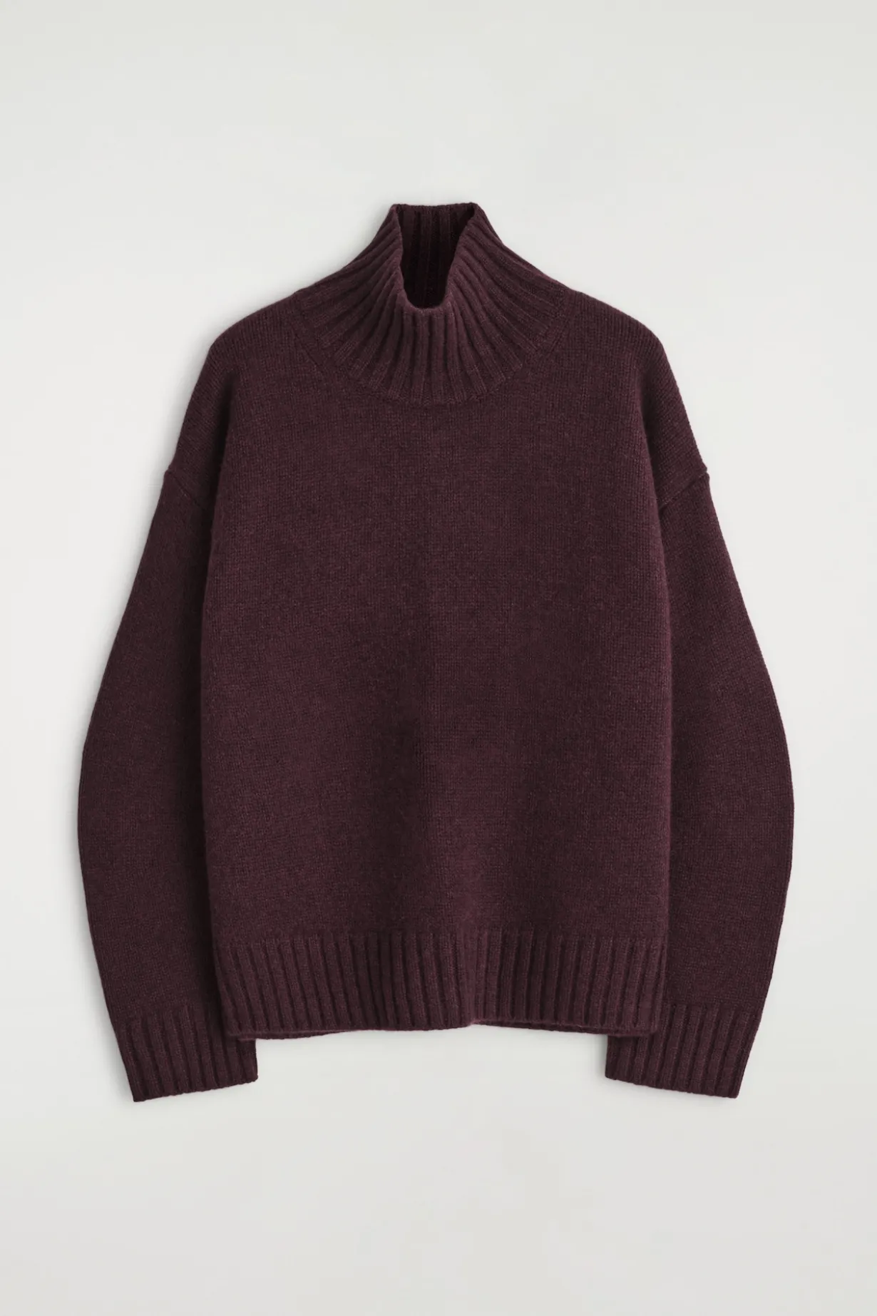 KASCHMIRPULLOVER MIT STEHKRAGEN