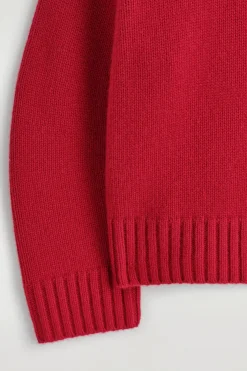 KASCHMIRPULLOVER MIT STEHKRAGEN